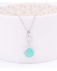 Collier mariage turquoise