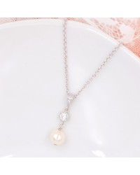 Collier mariage perle 