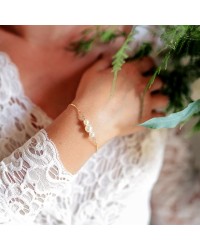 Bracelet mariée perles