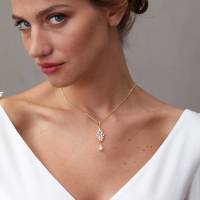 Collier de mariée perle