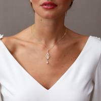 Collier de mariée perle 