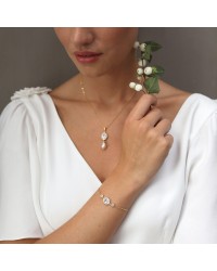 Collier de mariée perle 