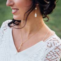 Collier de mariée perle SAYA