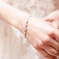 Bracelet mariage Strass Evanne