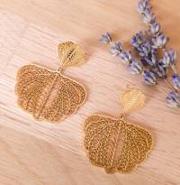 Boucles d'oreilles mariée strass