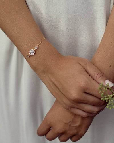 Bracelet mariée strass