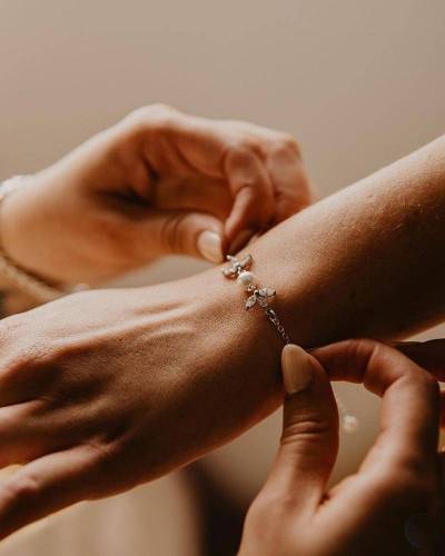 Bracelet Mariage "Kate perle mariée