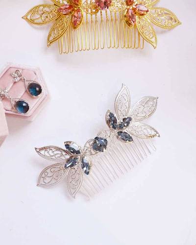 Peigne de mariée Jasmin- Bijou mariée élégant, accessoire de mariage.