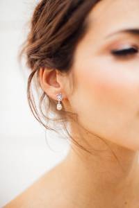 Boucles d'oreilles mariage Ophée